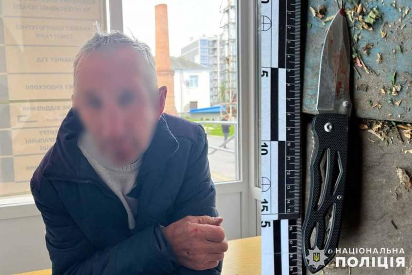 На Кам’янеччині 62-річний чоловік завдав ножового поранення своєму синові