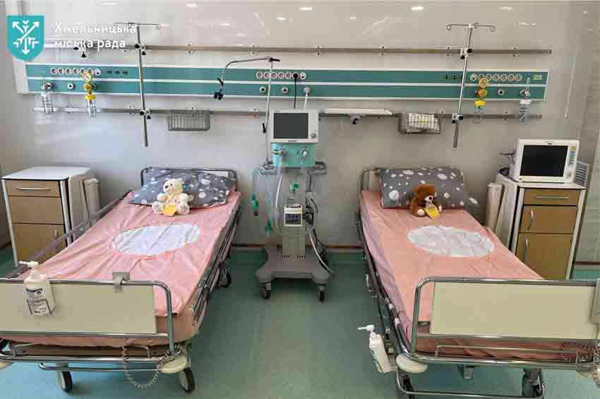 В Хмельницькій міській дитячій лікарні повністю оновили два відділення