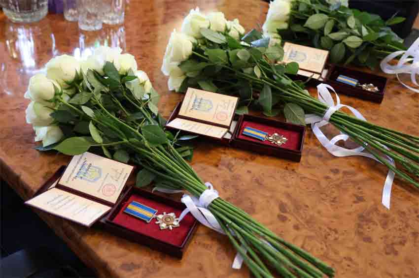 П’ятьох військовослужбовців з Хмельниччини посмертно нагородили орденами “За мужність” ІІІ ступеня