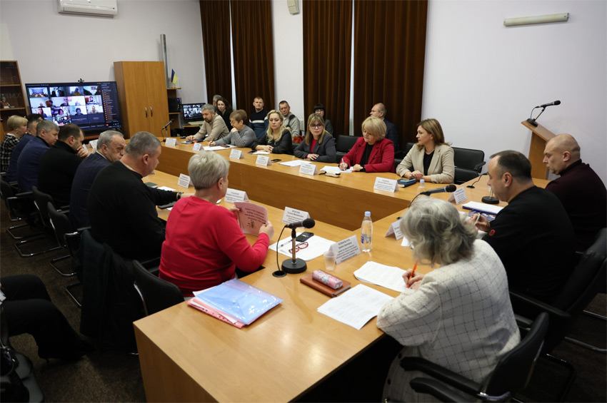 Підтримку учасників бойових дій обговорили в ОВА на засіданні Координаційного центру підтримки цивільного населення